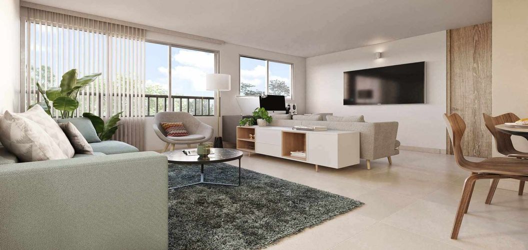 Apartamento de 2 alcobas en venta en Santa Ana, Palmira, 41 m² · foto 3 de 7