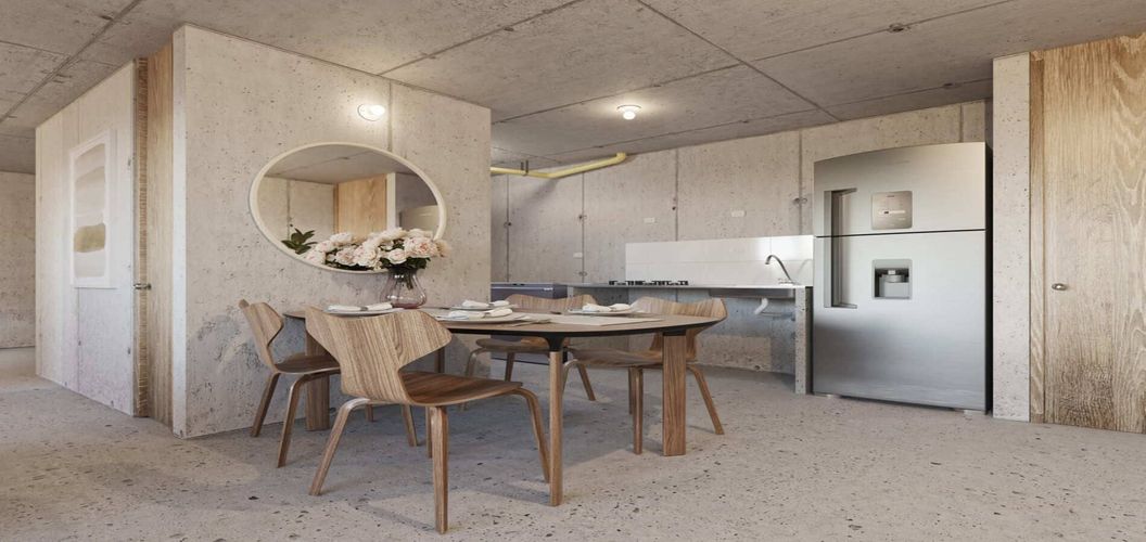 Apartamento de 2 alcobas en venta en Santa Ana, Palmira, 41 m² · foto 4 de 7