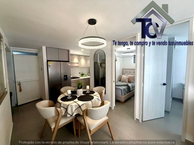 Apartamento de 3 alcobas en venta en Guatiguara, Piedecuesta, 56 m² · foto 4 de 14
