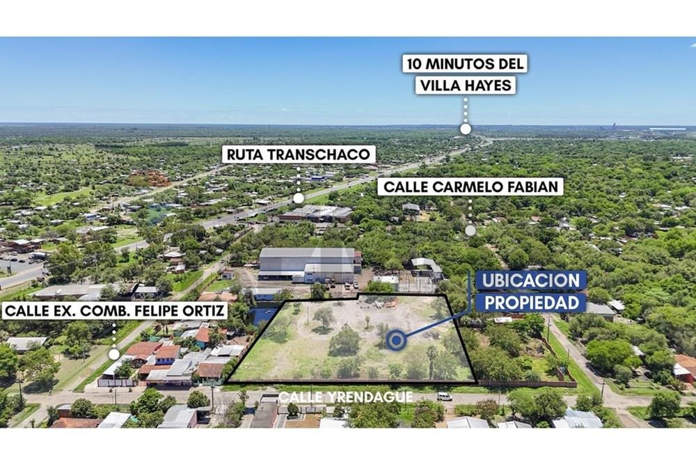 AMPLIO TERRENO DE (7.312 M2) EN EL CENTRO DE REMANSITO - VILLA HAYES EN VENTA — foto 3