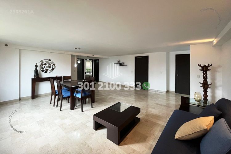 Apartamento de 3 alcobas en arriendo en Los Balsos, Medellín, 135 m² · foto 3 de 22