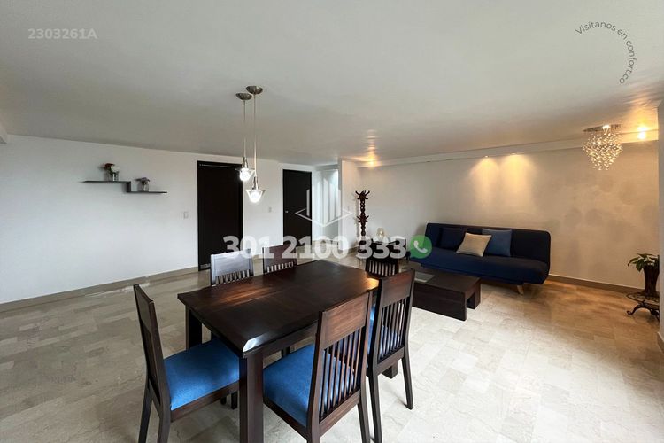 Apartamento de 3 alcobas en arriendo en Los Balsos, Medellín, 135 m² · foto 2 de 22