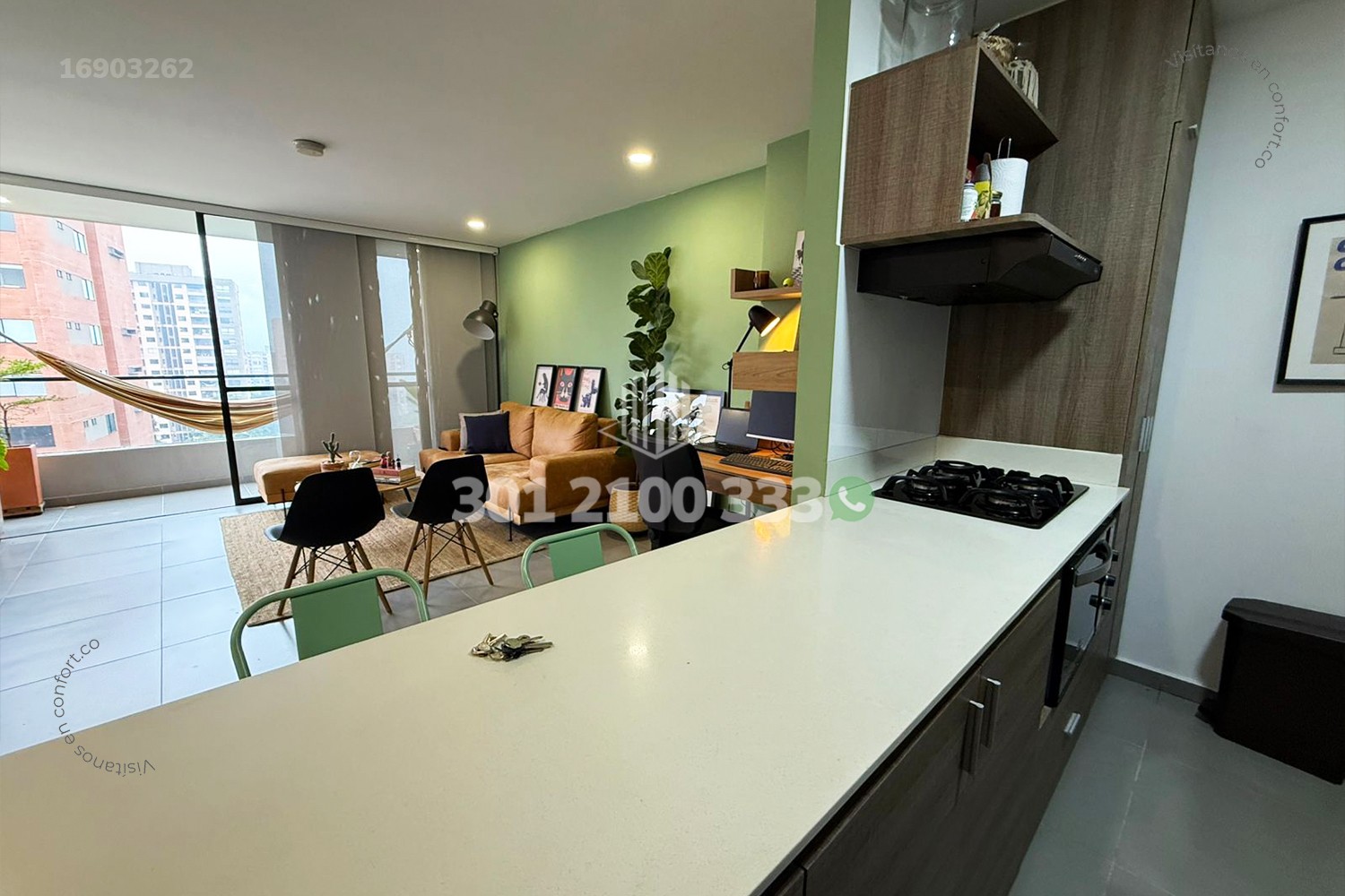Apartamento en arriendo en Loma Del Escobero, Envigado · foto 6 de 24
