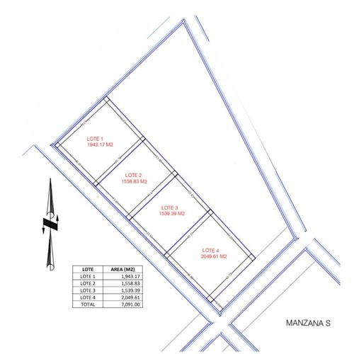 Lote en venta en California, Montería, 1558 m² · foto 2 de 9
