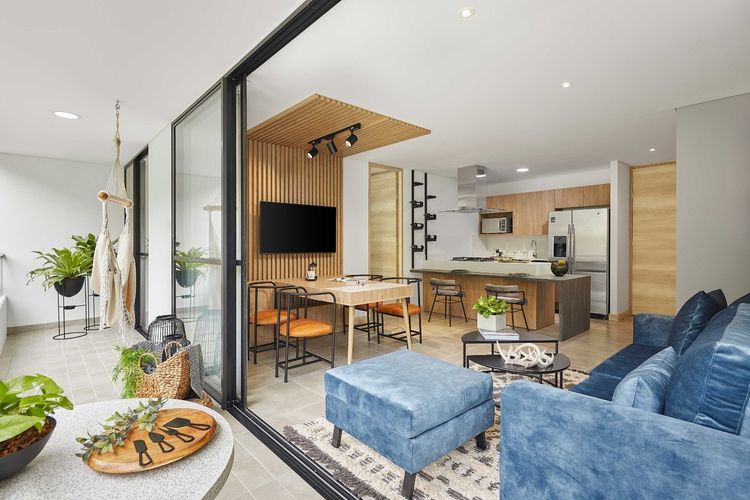 Apartamento de 2 alcobas en venta en El Poblado, Medellín, 87 m² · foto 2 de 8