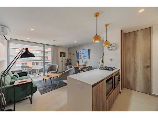 Apartamento de 2 alcobas en venta en Ciudad Del Río, Medellín, 79 m² · foto 5 de 24