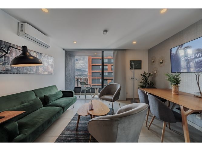 Apartamento de 2 alcobas en venta en Ciudad Del Río, Medellín, 79 m² · foto 7 de 24
