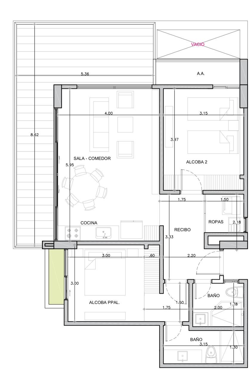 Apartamento en venta en Manzanillo, Cartagena · foto 3 de 5