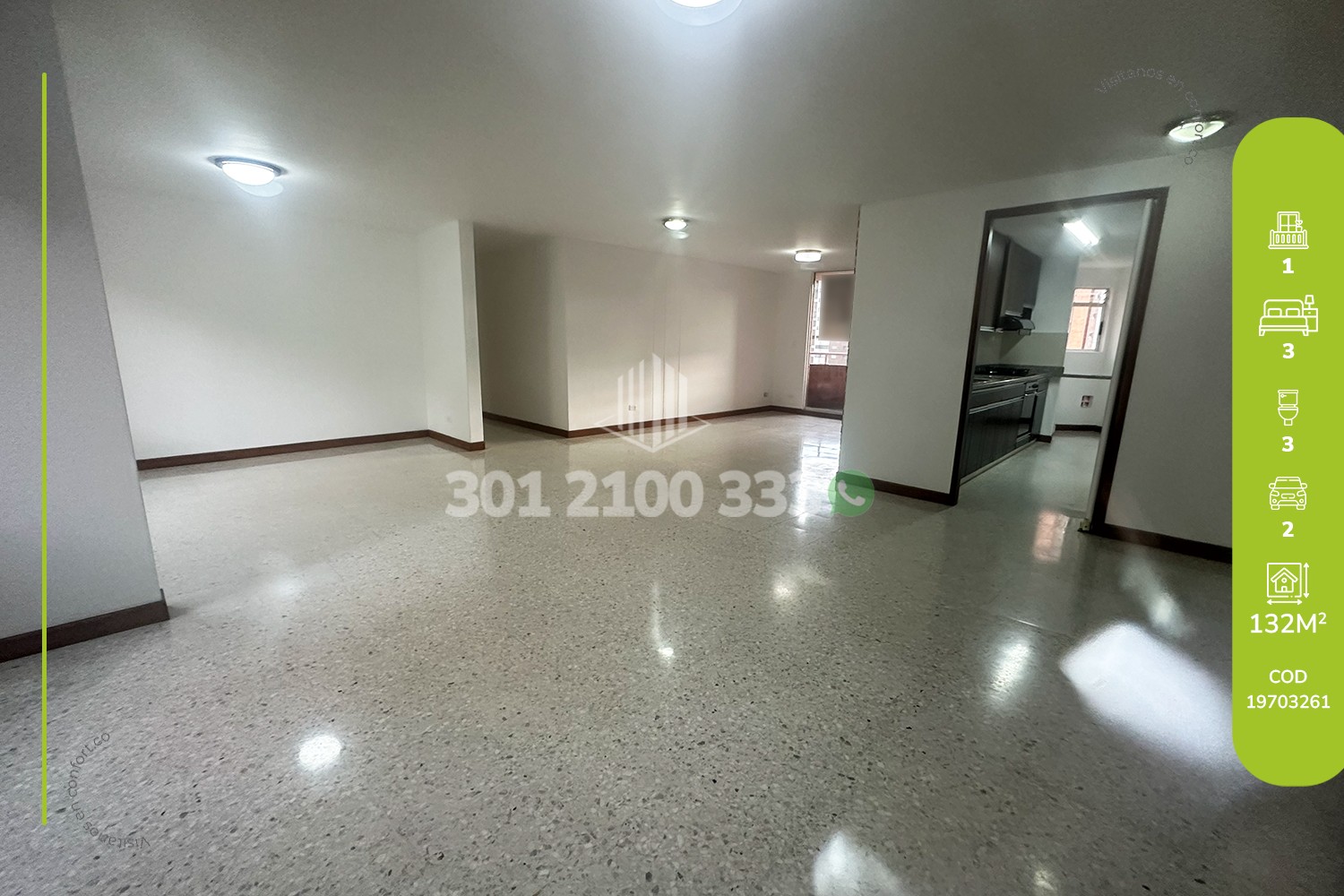 3BR Apartment in Castropol (132 m²)