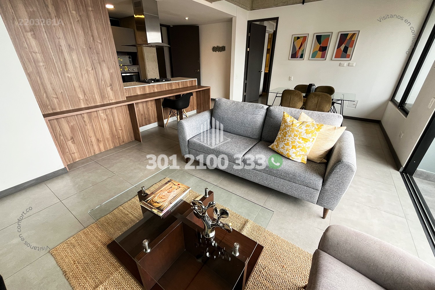 Apartamento en arriendo en Los Parra, Medellín · foto 3 de 24