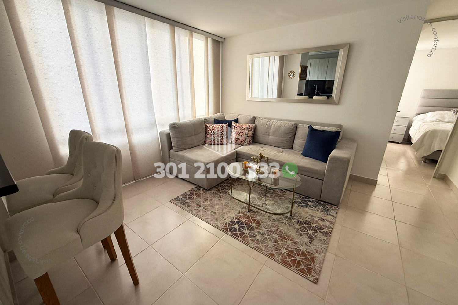 Apartamento en arriendo en Villa Carlota, Medellín · foto 3 de 23