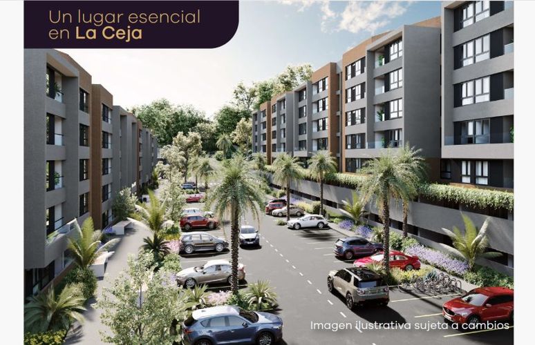 Apartamento de 3 alcobas en venta en El Tambo, La Ceja, 66 m² · foto 5 de 14