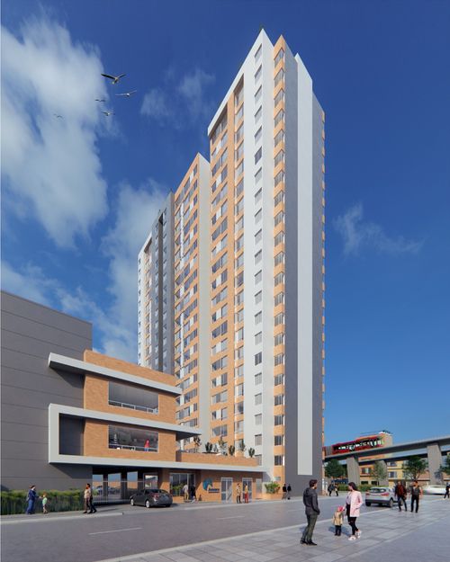 Apartamento de 2 alcobas en venta en Ricaurte, Bogotá, 39 m² · foto 11 de 11