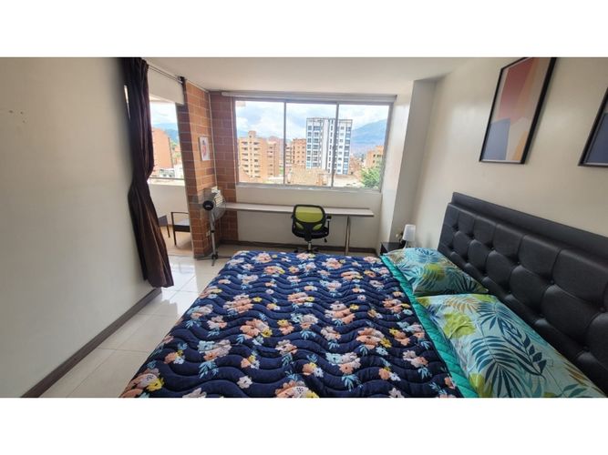 Apartaestudio en venta en San Joaquin, Medellín, 40 m² · foto 3 de 9