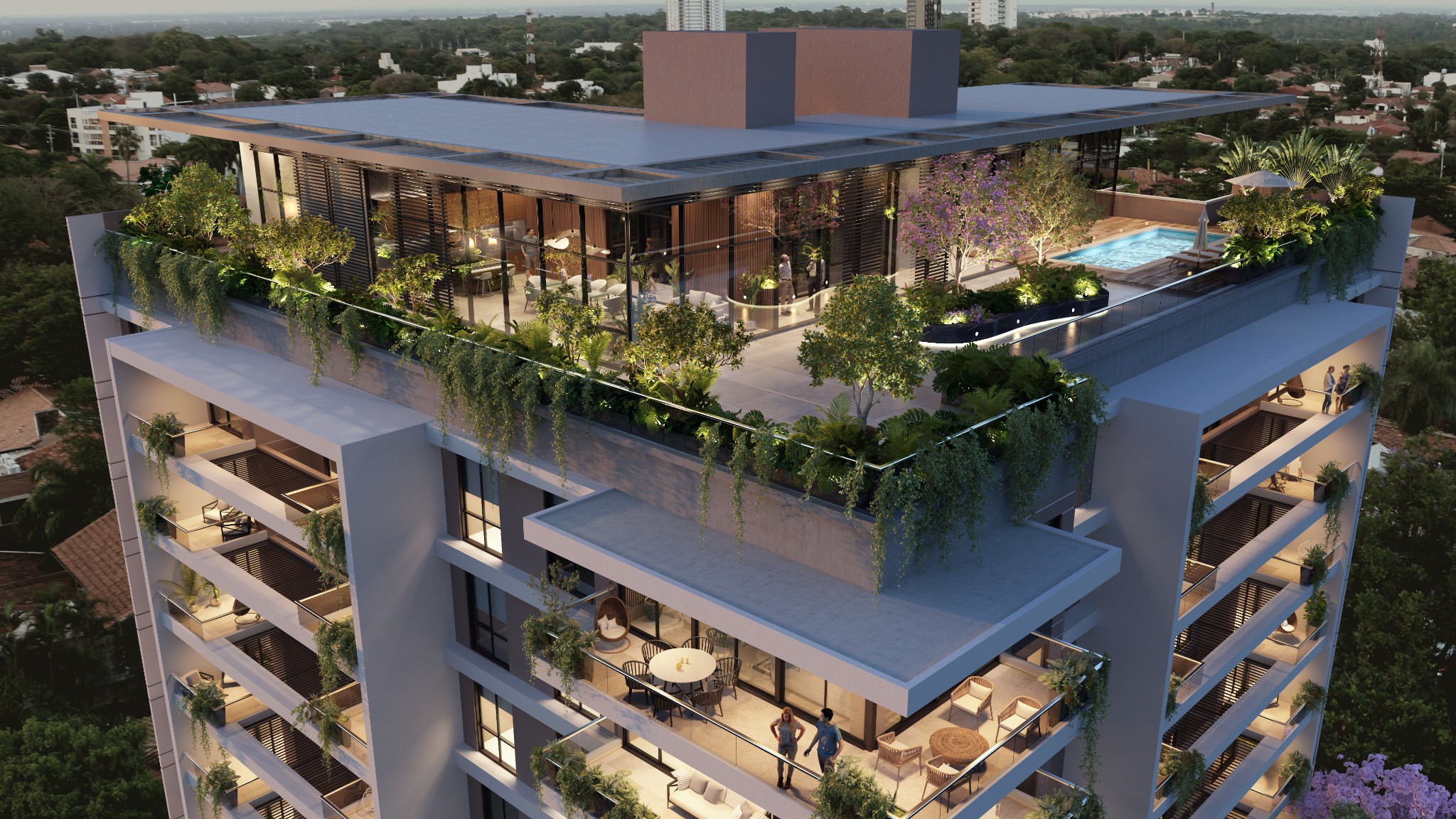 Departamento en venta en Villa Morra, Asunción — foto 2