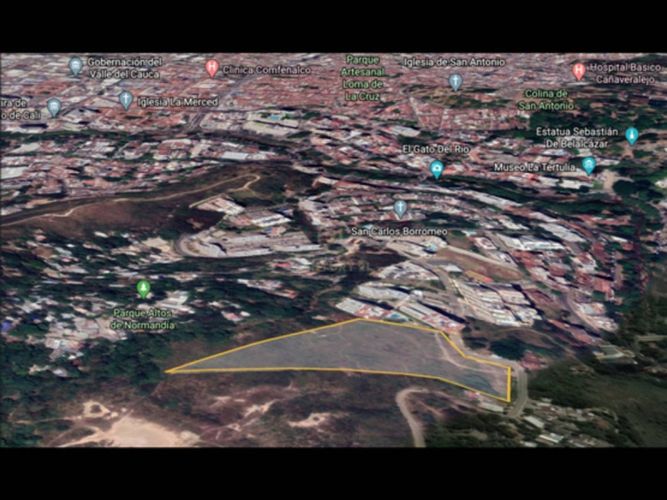 Lote en venta en Normandia, Cali, 33487 m² · foto 2 de 7