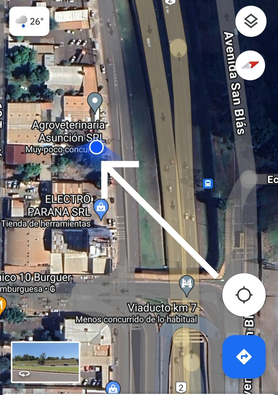 Vendo Terreno Sobre Ruta N*2 Km 7 CDE y Monseñor aldo a VETERINARIA 350.000 Dólares — foto 3