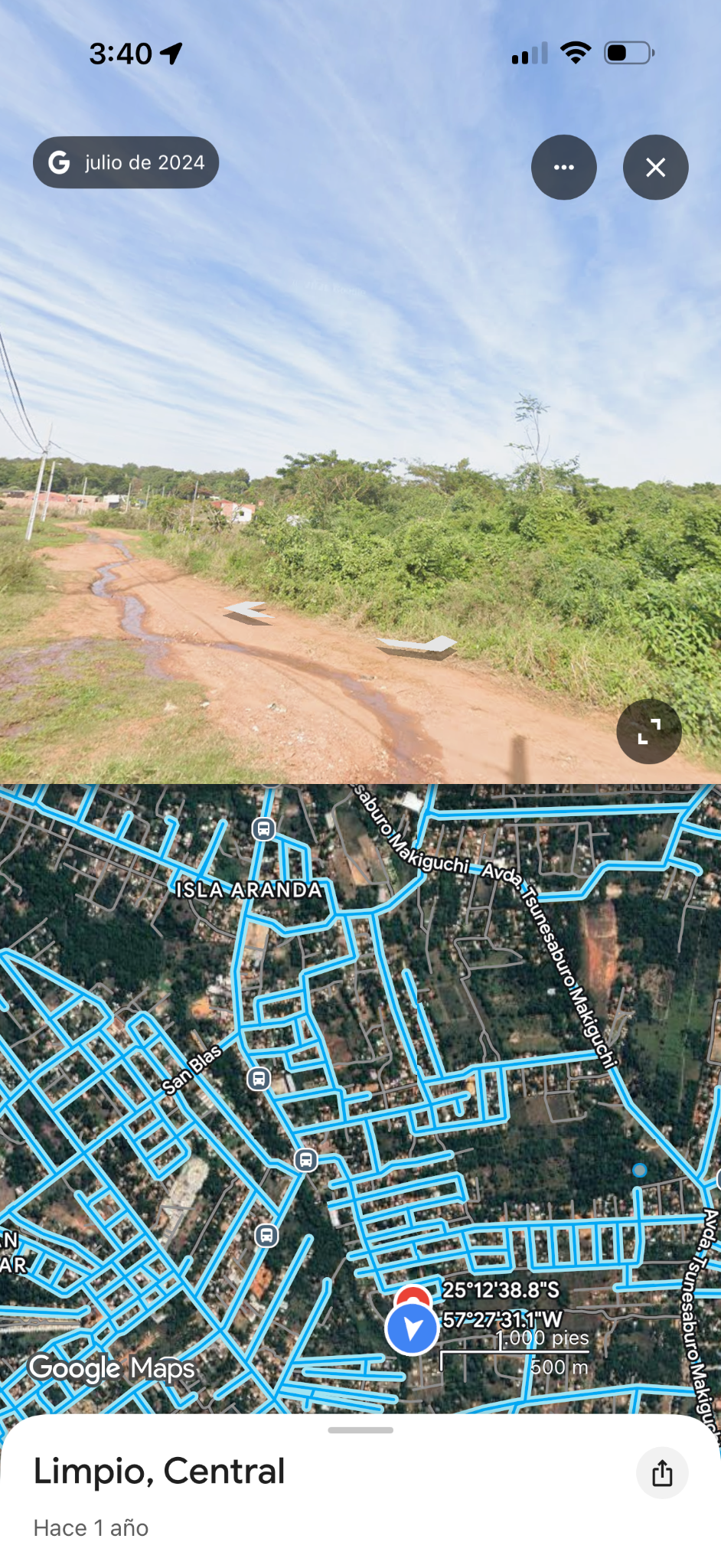 Oferto terrenos en Limpio, Zona Isla Aranda a 700m de Avenida Principal — foto 2
