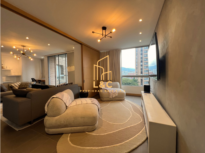Apartamento de 2 alcobas en arriendo en Lalinde, Medellín, 121 m² · foto 4 de 16