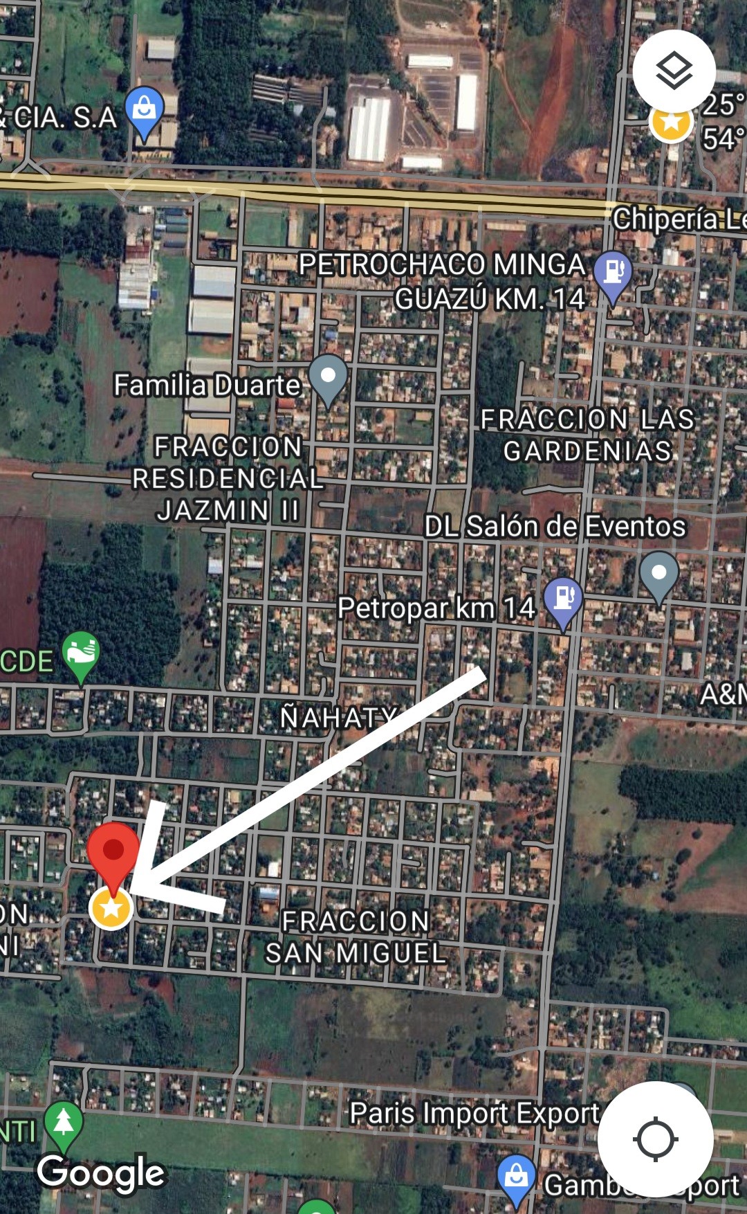 Terreno en venta en Minga Guazú — foto 2