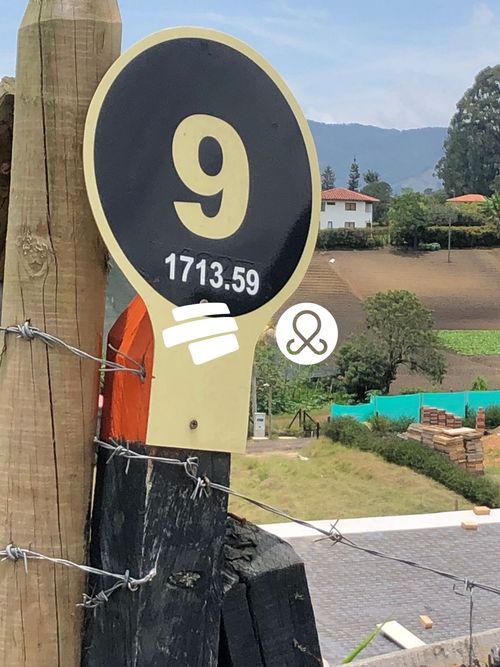 Lote en venta en La Sonadora, El Carmen de Viboral, 1713 m² · foto 6 de 9