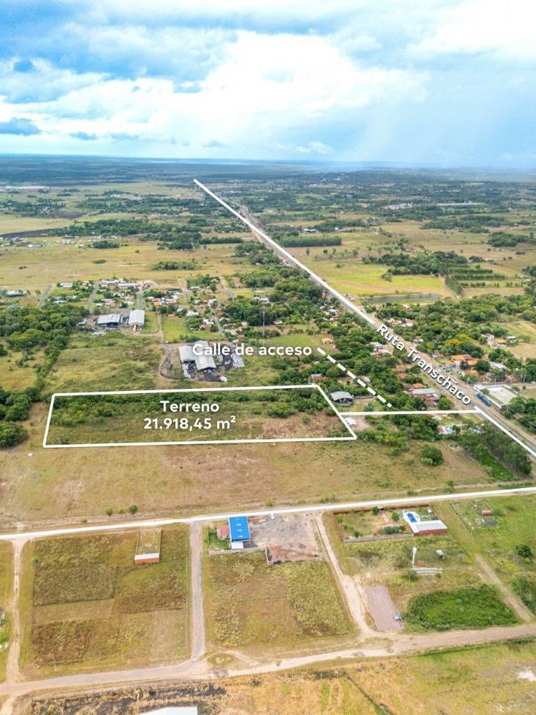 Vendo terreno 21918 m2 en Benjamín Aceval zona costa a metros de la Ruta Transchaco — foto 3