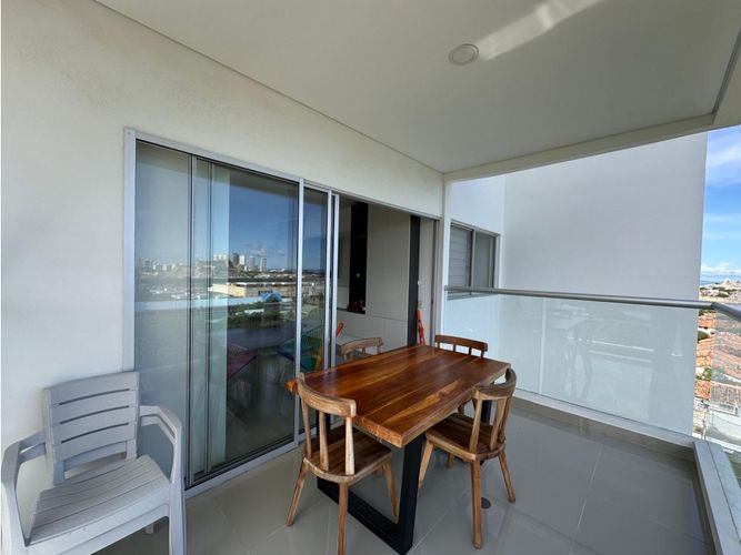 Apartamento de 2 alcobas en venta en Manga, Cartagena, 79 m² · foto 4 de 10