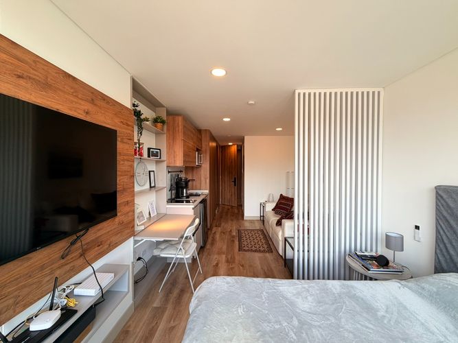 Apartaestudio en venta en Chico Norte, Bogotá, 26 m² · foto 5 de 21