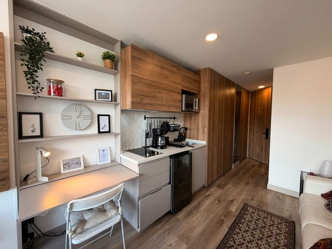 Apartaestudio en venta en Chico Norte, Bogotá, 26 m² · foto 8 de 21