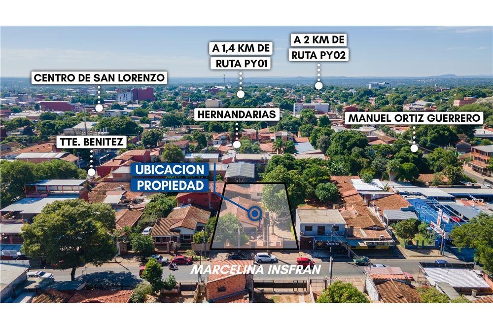 AMPLIO TERRENO EN EL CENTRO DE SAN LORENZO, EN VENTA (800m2) — foto 3