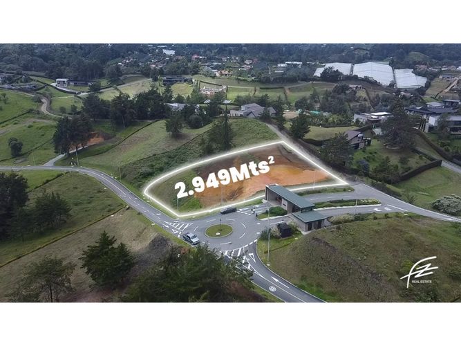 Lote en venta en La Candelaria, Rionegro, 2949 m² · foto 9 de 10