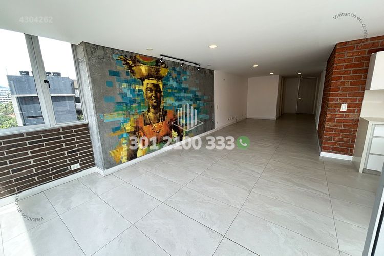 Apartamento de 2 alcobas en arriendo en Loma Del Chocho, Envigado, 114 m² · foto 2 de 24