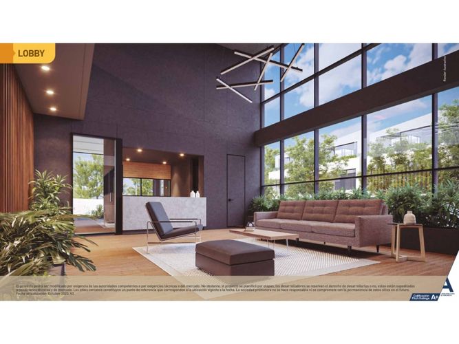 Apartamento de 2 alcobas en venta en Barro Blanco, Rionegro, 80 m² · foto 2 de 8