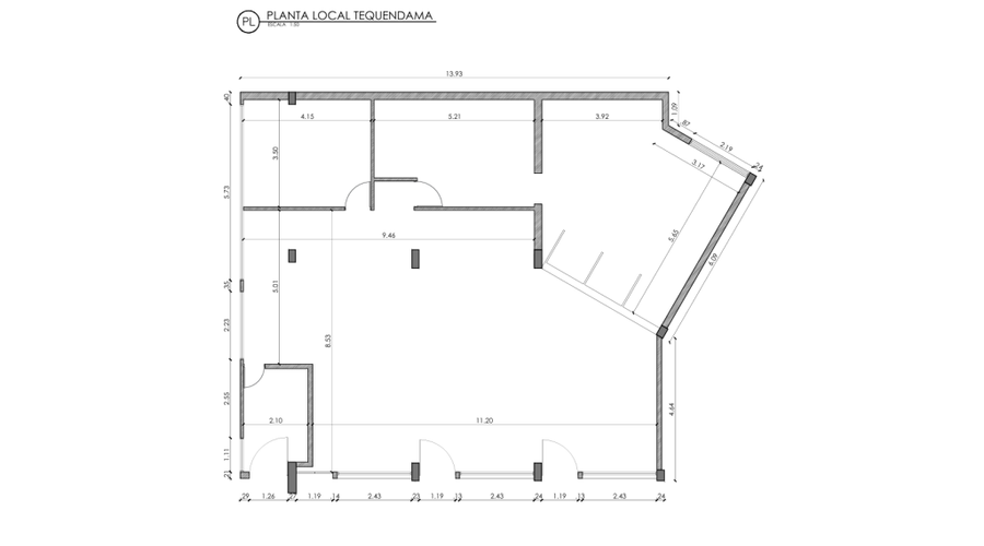 Local en arriendo en Tequendama, Cali, 174 m² · foto 2 de 8
