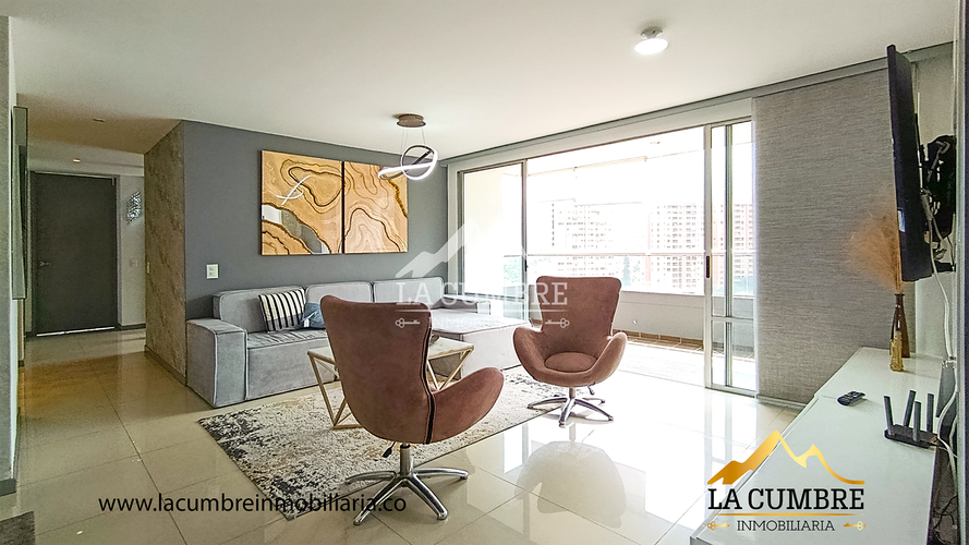 Apartamento de 3 alcobas en arriendo en Los Balsos, Medellín, 116 m² · foto 5 de 19