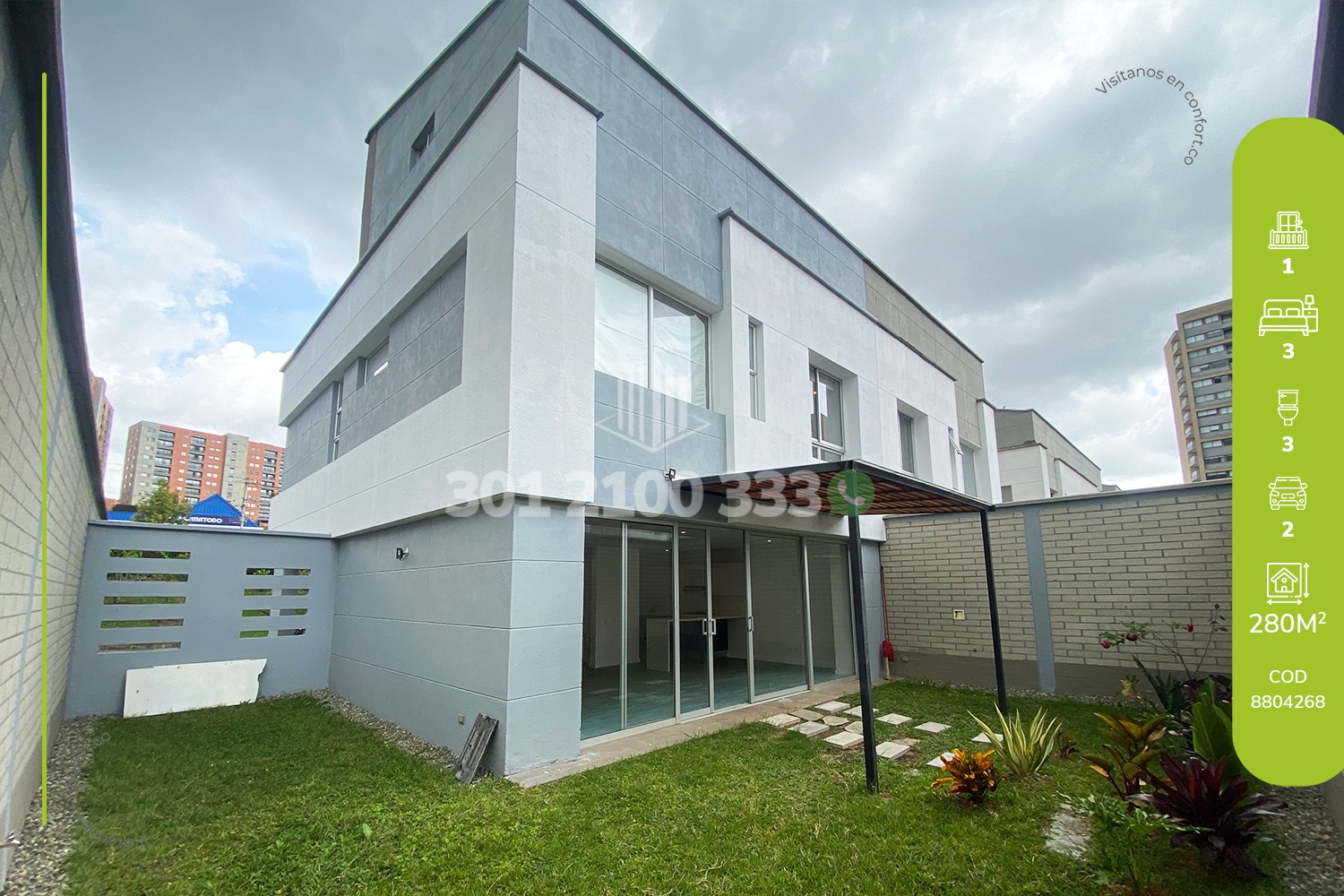 3BR House in Barro blanco (280 m²)