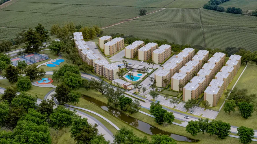 Apartamento de 1 alcoba en venta en La Morada, Jamundí, 48 m² · foto 4 de 13
