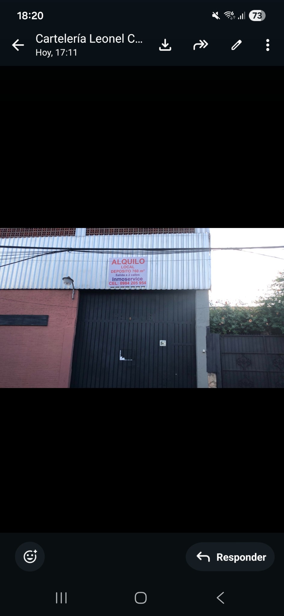 *Alquilo local con deposito Y tinglado total 760 m2 - 12 ms x 36 acceso sobre  Pirizal y 10 ms x 40 sobre 11 de setiembre - ideal para empresas* — foto 2