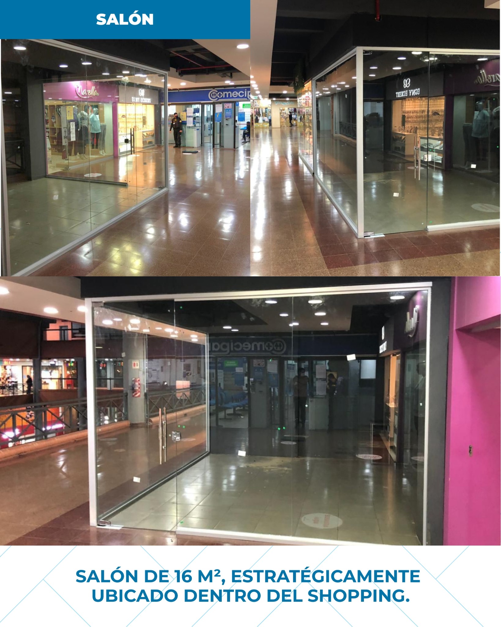 Salón comercial estratégico en Shopping sobre Eusebio Ayala ✨ — foto 3