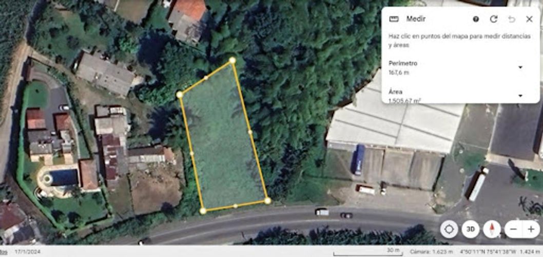 Lote en arriendo en El Estanquillo, Pereira, 1900 m² · foto 4 de 4