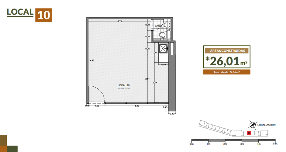 Local en venta en El Porvenir, Rionegro, 26 m² · foto 5 de 11