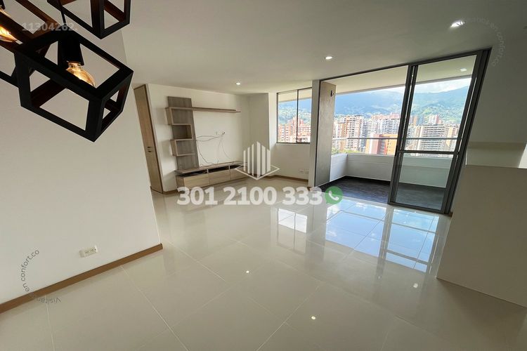 Apartamento de 2 alcobas en arriendo en Loma Del Esmeraldal, Envigado, 77 m² · foto 3 de 24