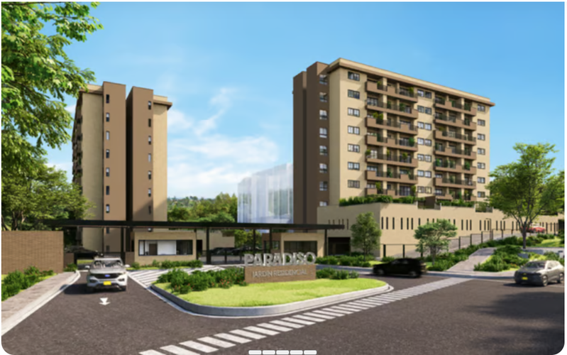 Apartamento de 3 alcobas en venta en Barro Blanco, Rionegro, 73 m² · foto 2 de 7
