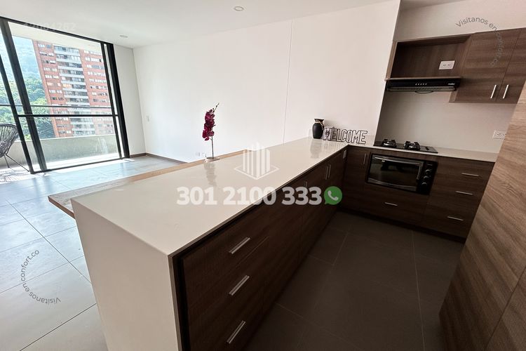 Apartamento de 3 alcobas en arriendo en Loma Del Escobero, Envigado, 96 m² · foto 6 de 24