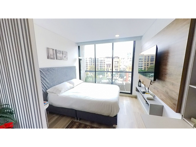 Apartaestudio en venta en Chicó Navarra, Bogotá, 24 m² · foto 2 de 24