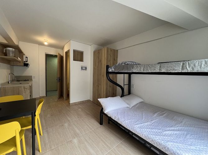 Apartaestudio en venta en Las Aguas, Bogotá, 18 m² · foto 3 de 14