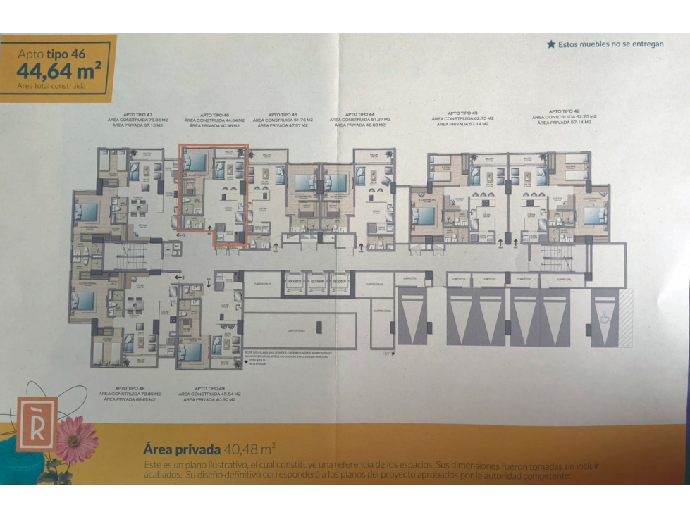 Apartaestudio en venta en El Poblado, Medellín 3