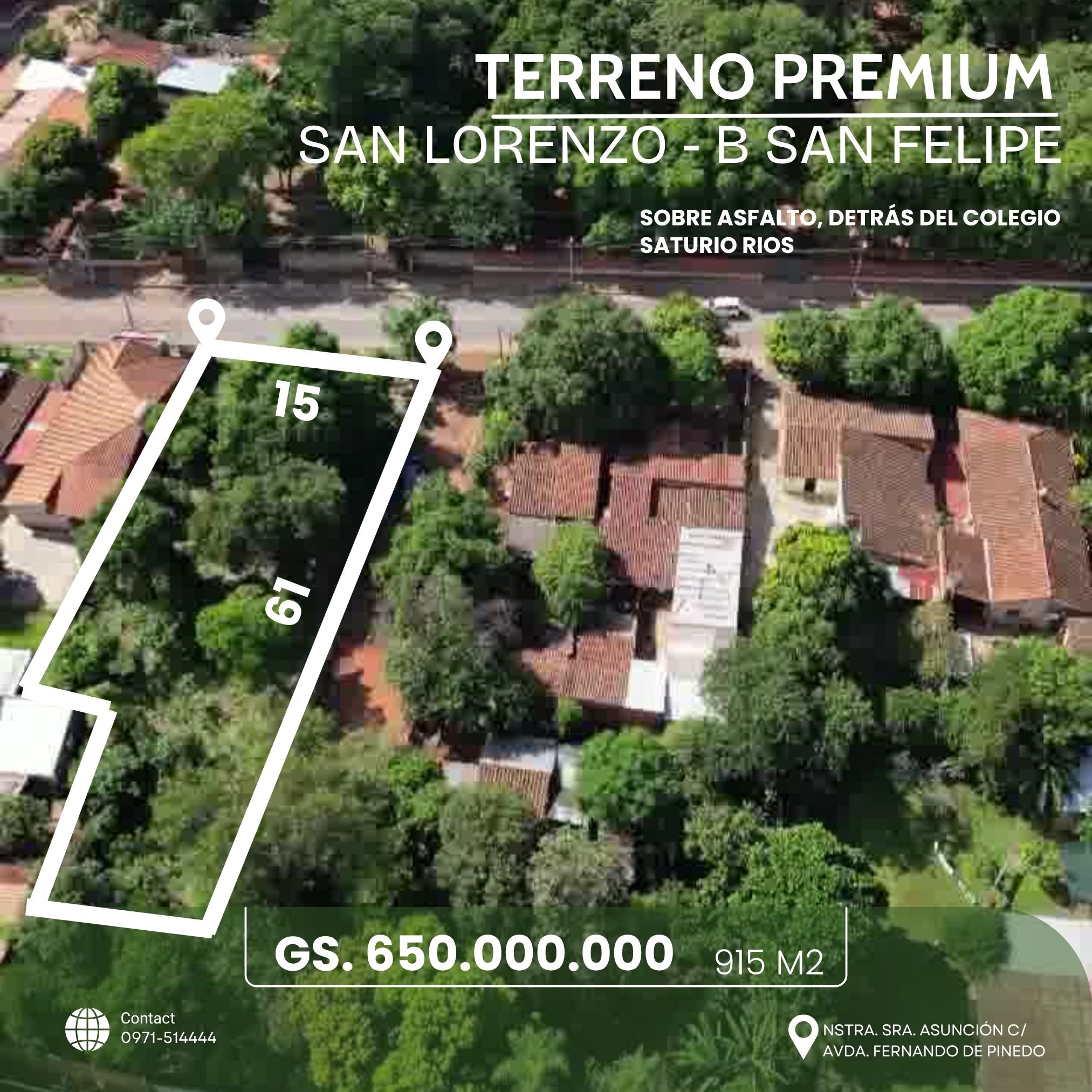 Amplio terreno en San Lorenzo — foto 2