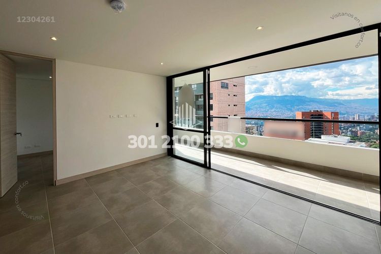 Apartamento de 2 alcobas en arriendo en Los Balsos, Medellín, 87 m² · foto 3 de 24