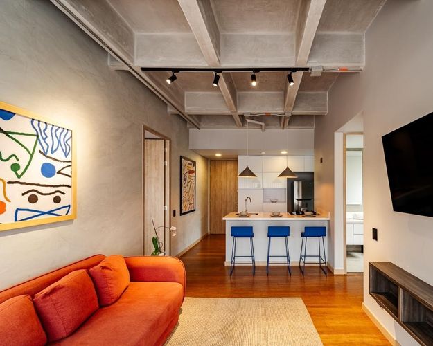Apartamento de 2 alcobas en arriendo en El Poblado, Medellín, 73 m² · foto 9 de 14